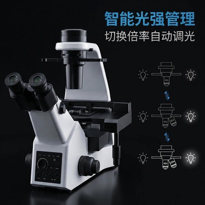 PY55 倒置生物荧光显微镜