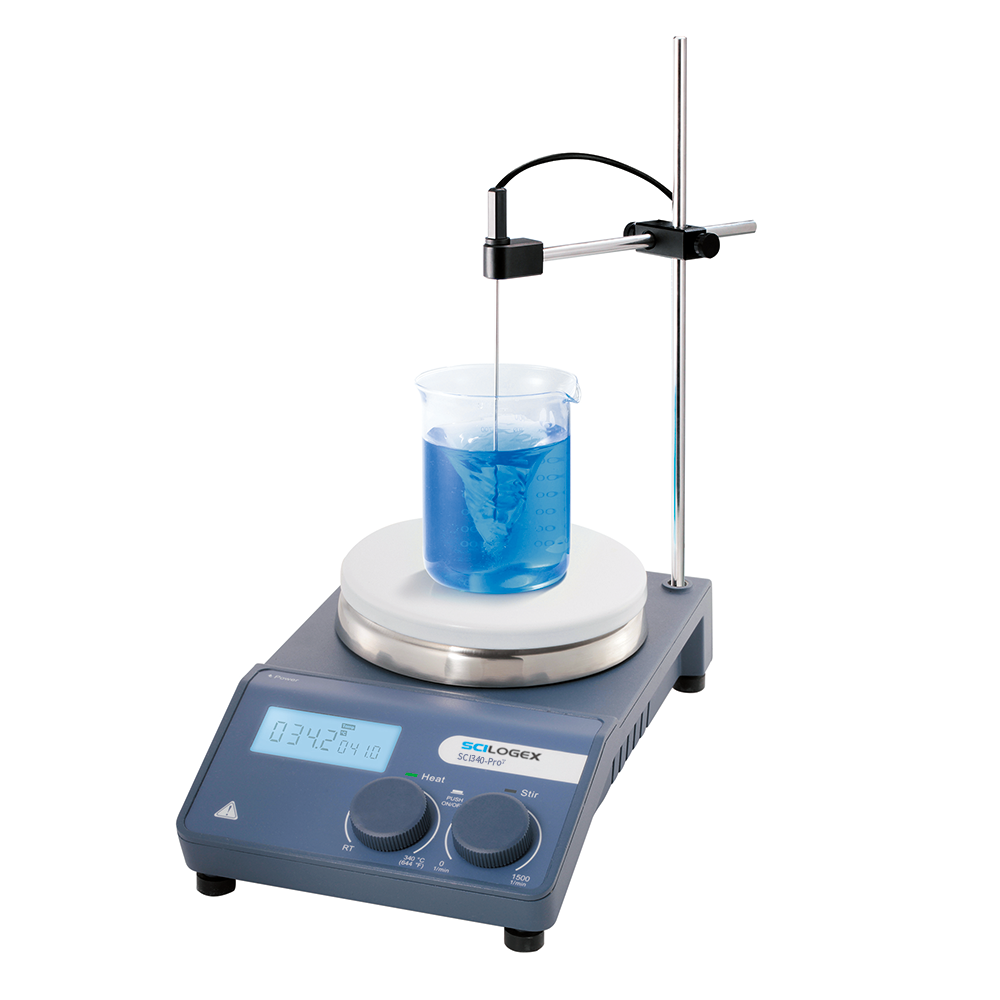 新SCI340-ProT老MS-H-PROT LCD数控定时加热型磁力搅拌器
